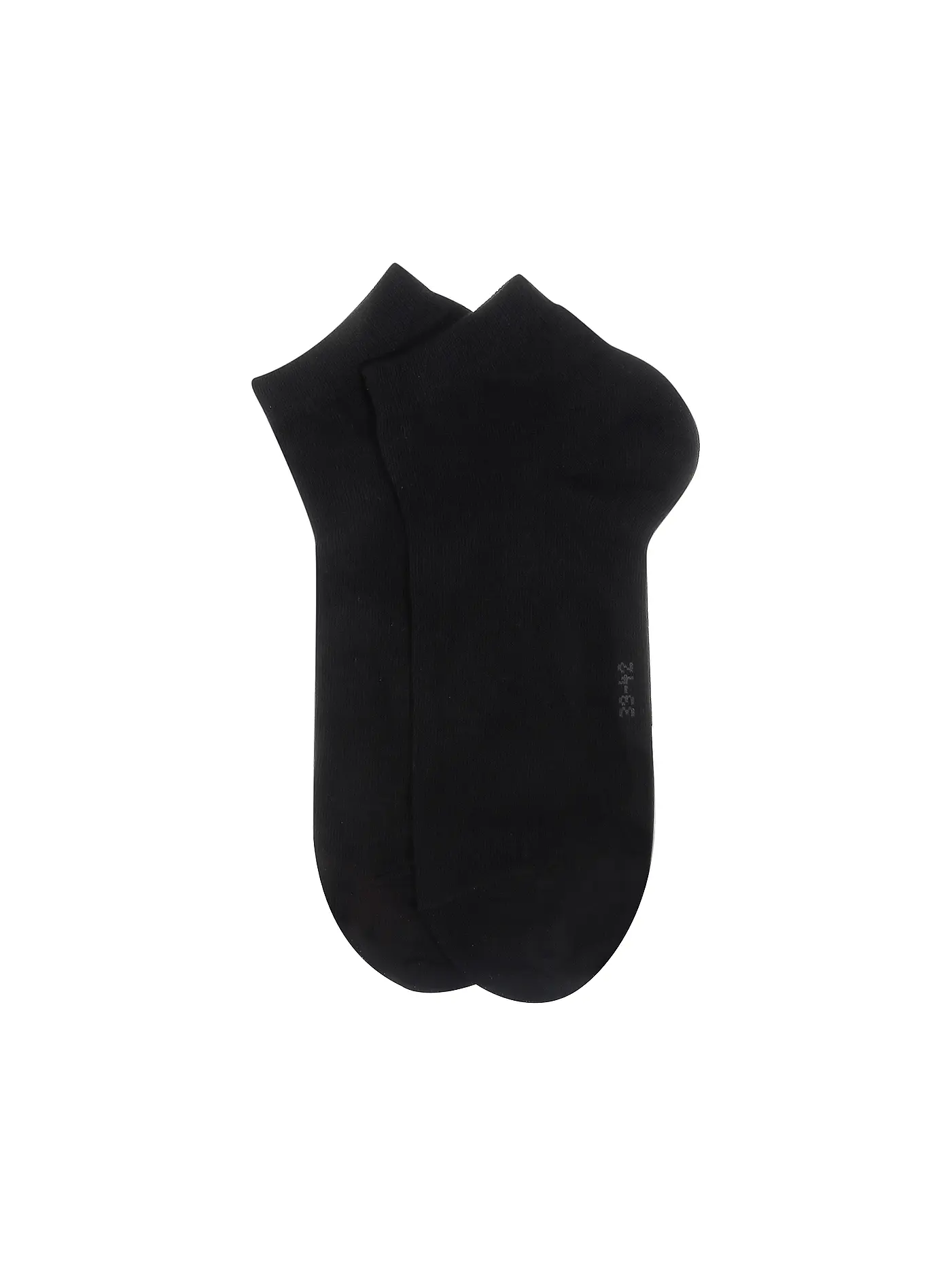 FALKE | Sneakersocken 2-er Pkg "Happy" (black) | 